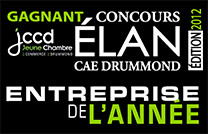 Gagnant du concours élan 2012 - Entreprise de l'année